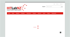 Desktop Screenshot of hitlabnz.org