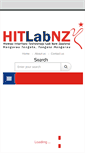 Mobile Screenshot of hitlabnz.org