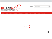 Tablet Screenshot of hitlabnz.org